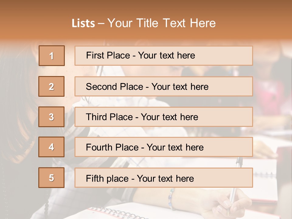 College Students In A Library Studying For Their Exams PowerPoint Template