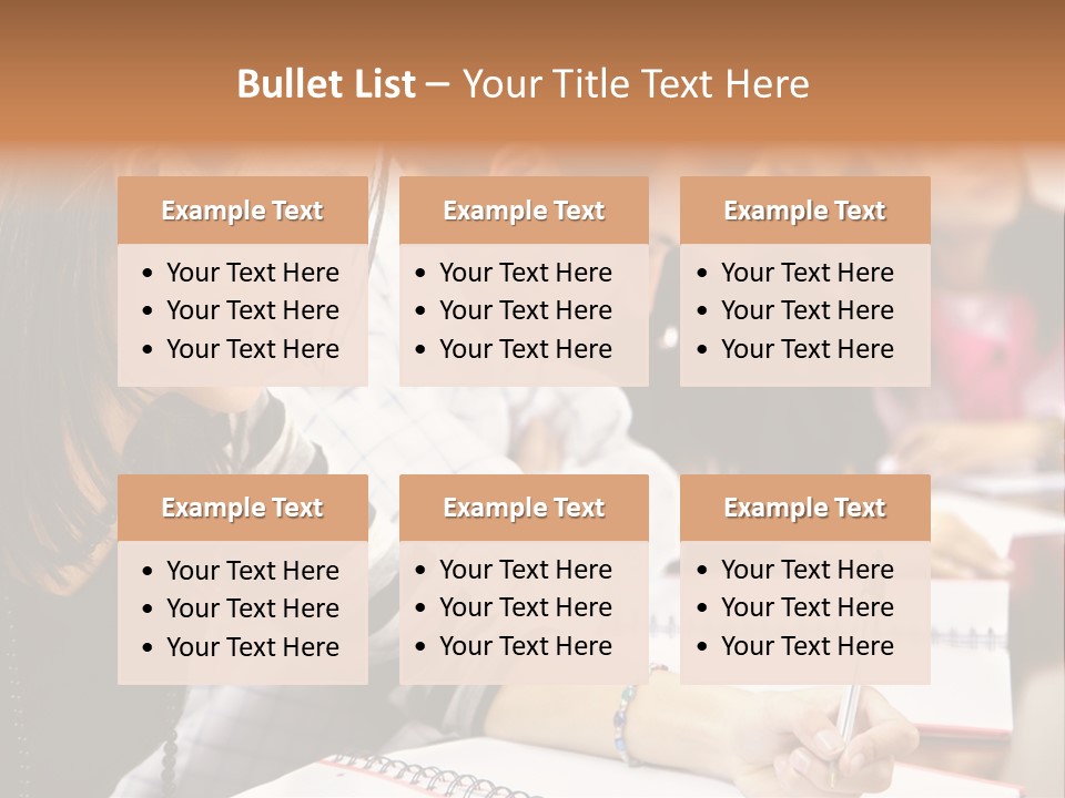 College Students In A Library Studying For Their Exams PowerPoint Template