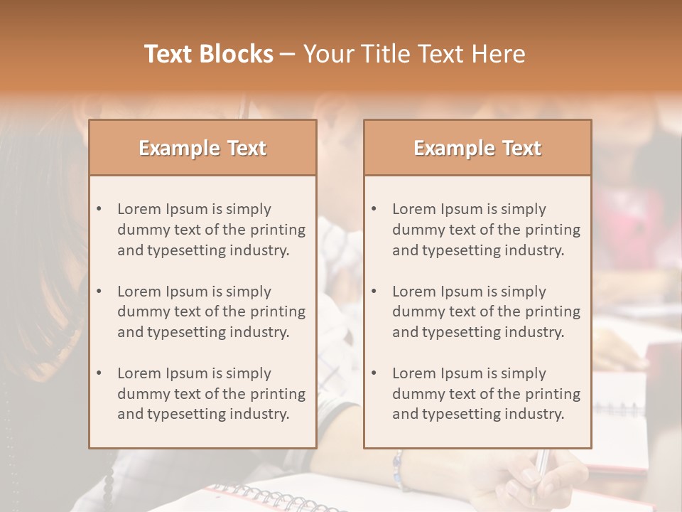 College Students In A Library Studying For Their Exams PowerPoint Template