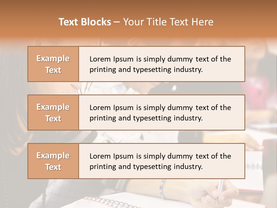 College Students In A Library Studying For Their Exams PowerPoint Template