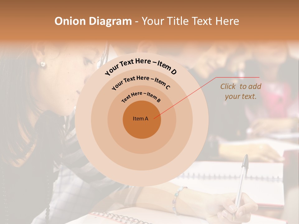 College Students In A Library Studying For Their Exams PowerPoint Template