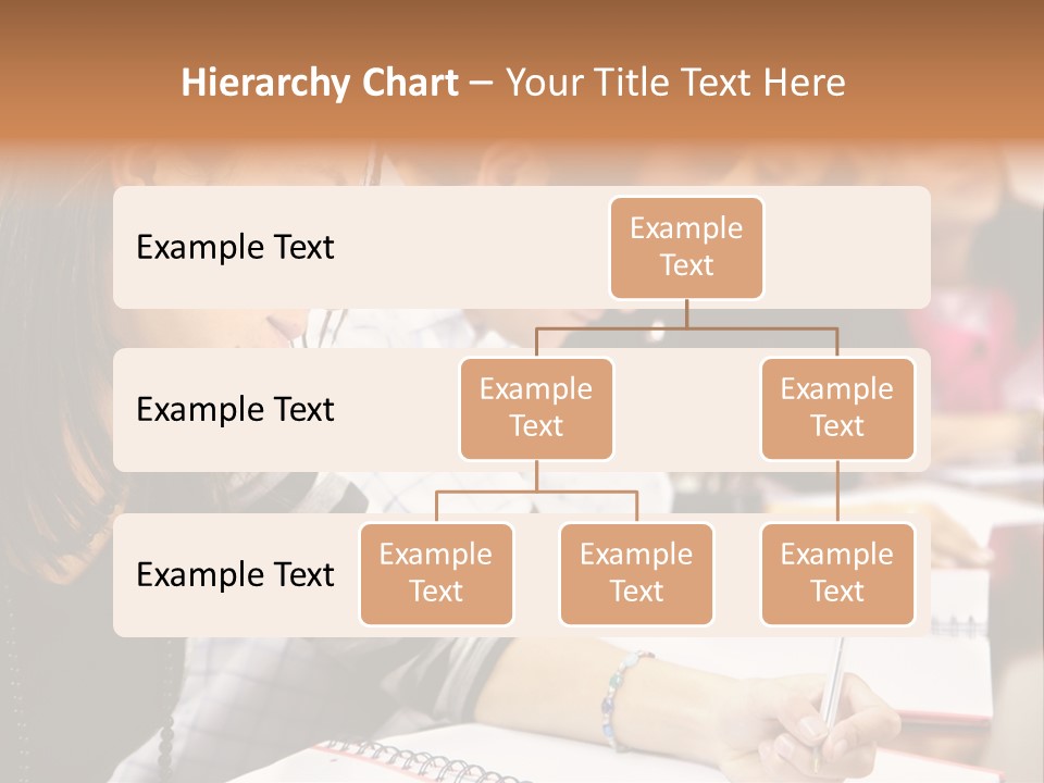 College Students In A Library Studying For Their Exams PowerPoint Template