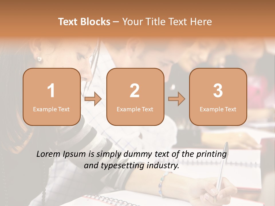 College Students In A Library Studying For Their Exams PowerPoint Template