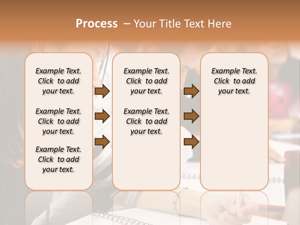 College Students In A Library Studying For Their Exams PowerPoint Template