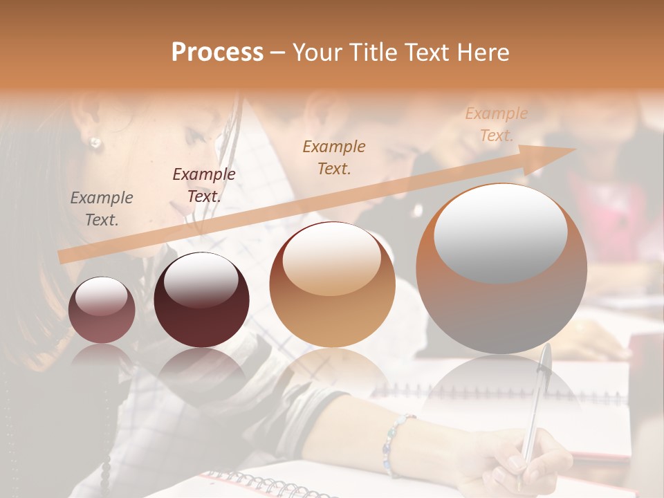 College Students In A Library Studying For Their Exams PowerPoint Template