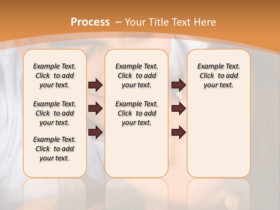 Beautiful Couple In Love Outdoors Looking At Each Other PowerPoint Template