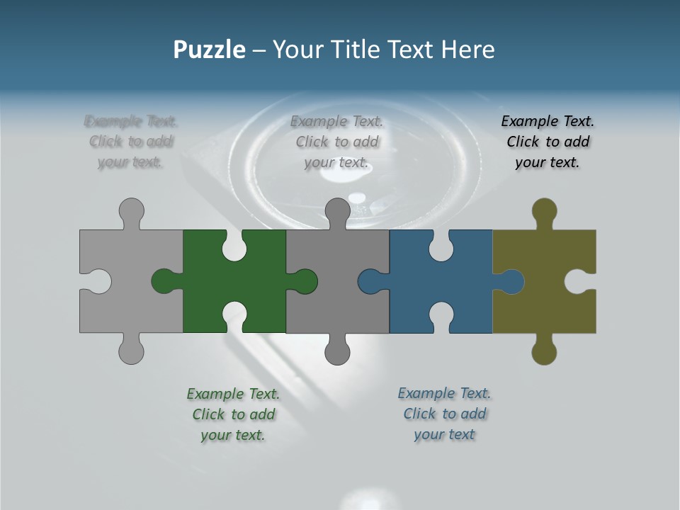 Magnifying Glass For A Printer And Engineer PowerPoint Template