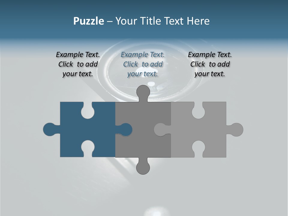 Magnifying Glass For A Printer And Engineer PowerPoint Template