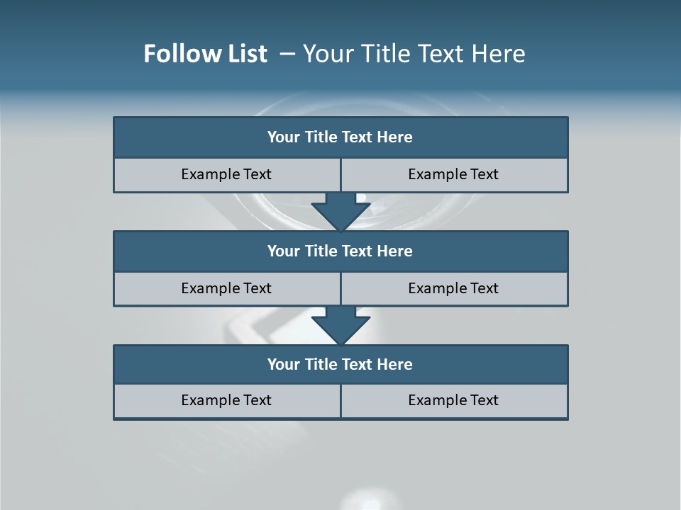 Magnifying Glass For A Printer And Engineer PowerPoint Template