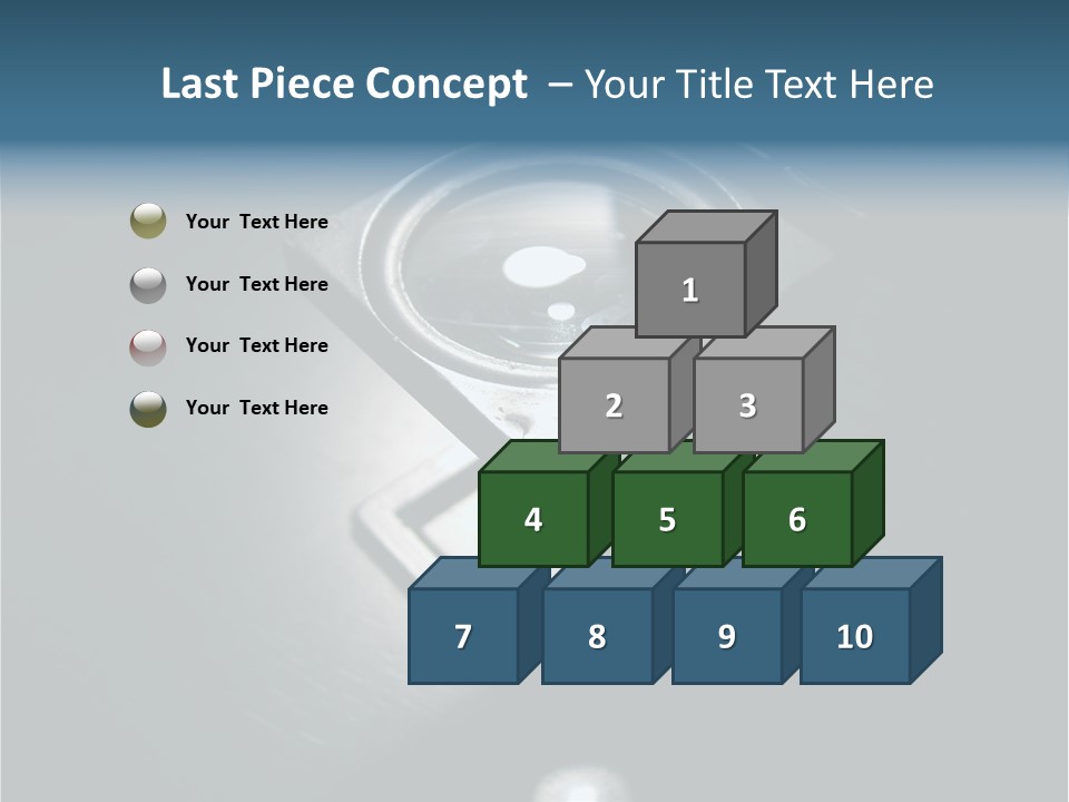 Magnifying Glass For A Printer And Engineer PowerPoint Template