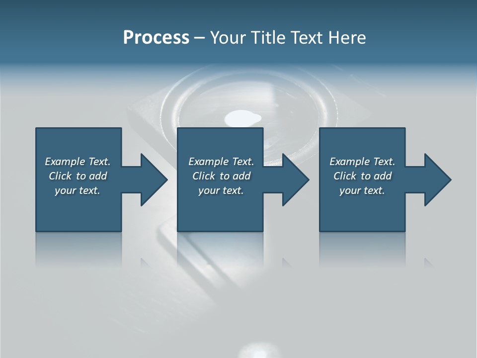 Magnifying Glass For A Printer And Engineer PowerPoint Template