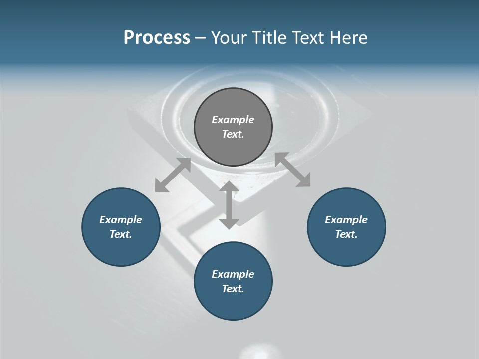 Magnifying Glass For A Printer And Engineer PowerPoint Template