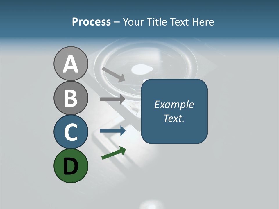 Magnifying Glass For A Printer And Engineer PowerPoint Template