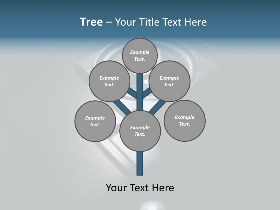 Magnifying Glass For A Printer And Engineer PowerPoint Template
