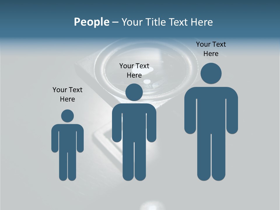 Magnifying Glass For A Printer And Engineer PowerPoint Template