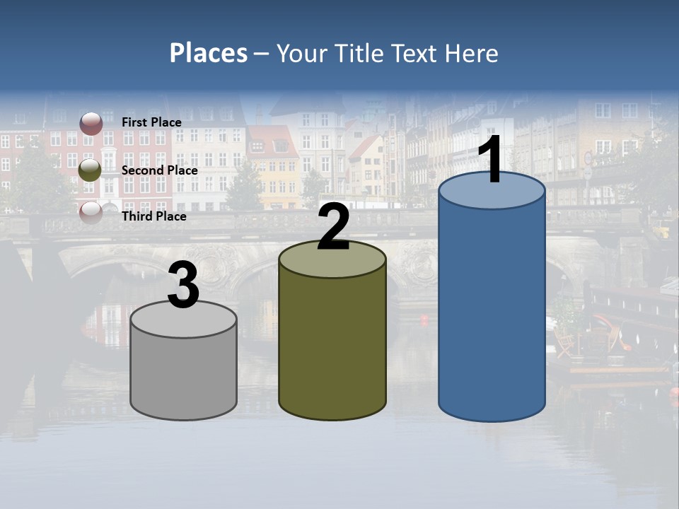 Copenhagen In Denmark PowerPoint Template