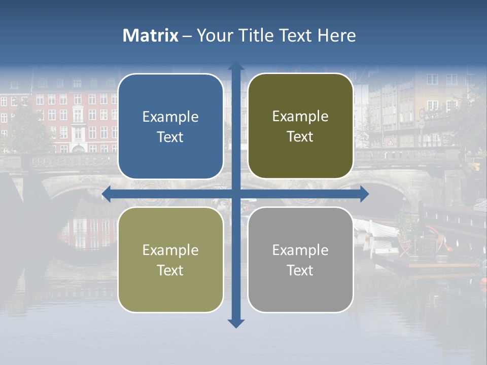 Copenhagen In Denmark PowerPoint Template