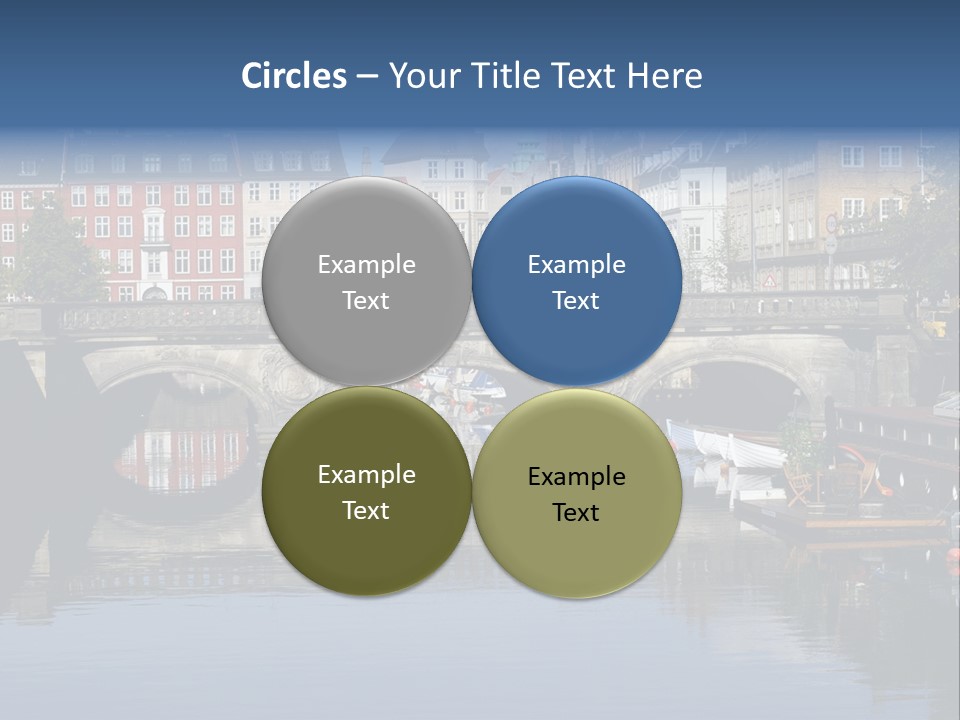 Copenhagen In Denmark PowerPoint Template