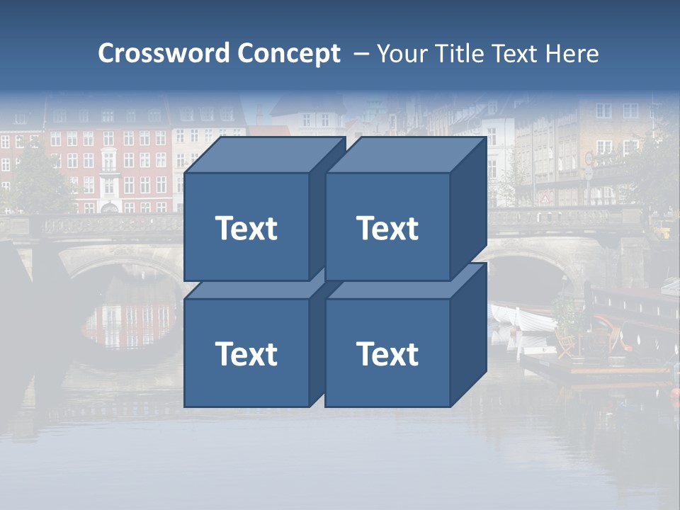 Copenhagen In Denmark PowerPoint Template