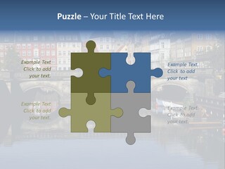 Copenhagen In Denmark PowerPoint Template