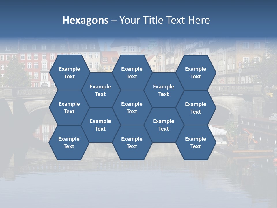 Copenhagen In Denmark PowerPoint Template