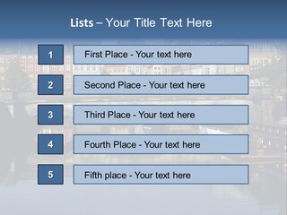 Copenhagen In Denmark PowerPoint Template