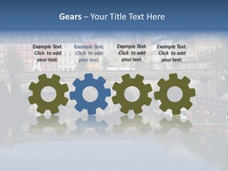 Copenhagen In Denmark PowerPoint Template