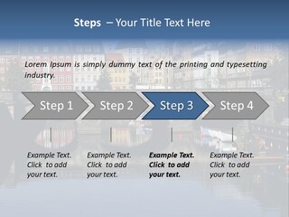 Copenhagen In Denmark PowerPoint Template