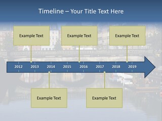 Copenhagen In Denmark PowerPoint Template