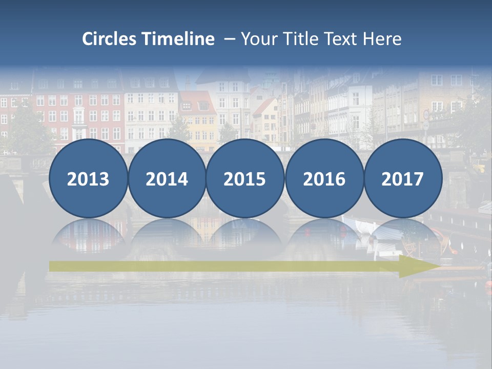 Copenhagen In Denmark PowerPoint Template