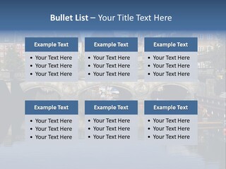 Copenhagen In Denmark PowerPoint Template