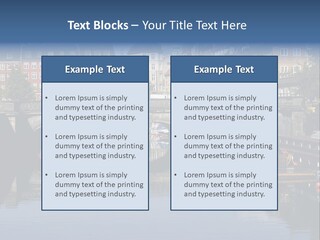 Copenhagen In Denmark PowerPoint Template