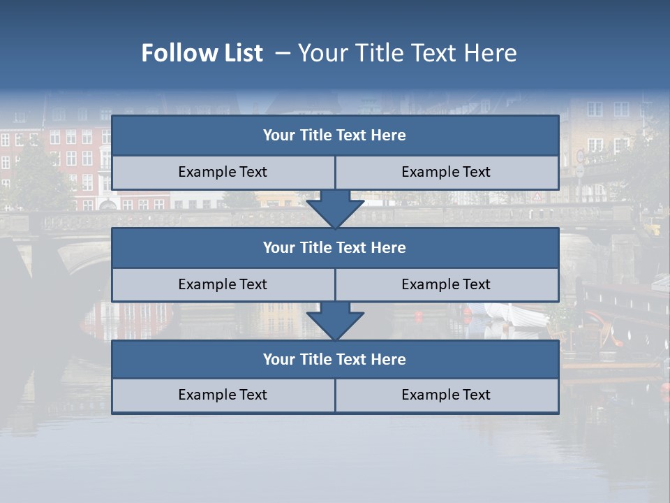 Copenhagen In Denmark PowerPoint Template