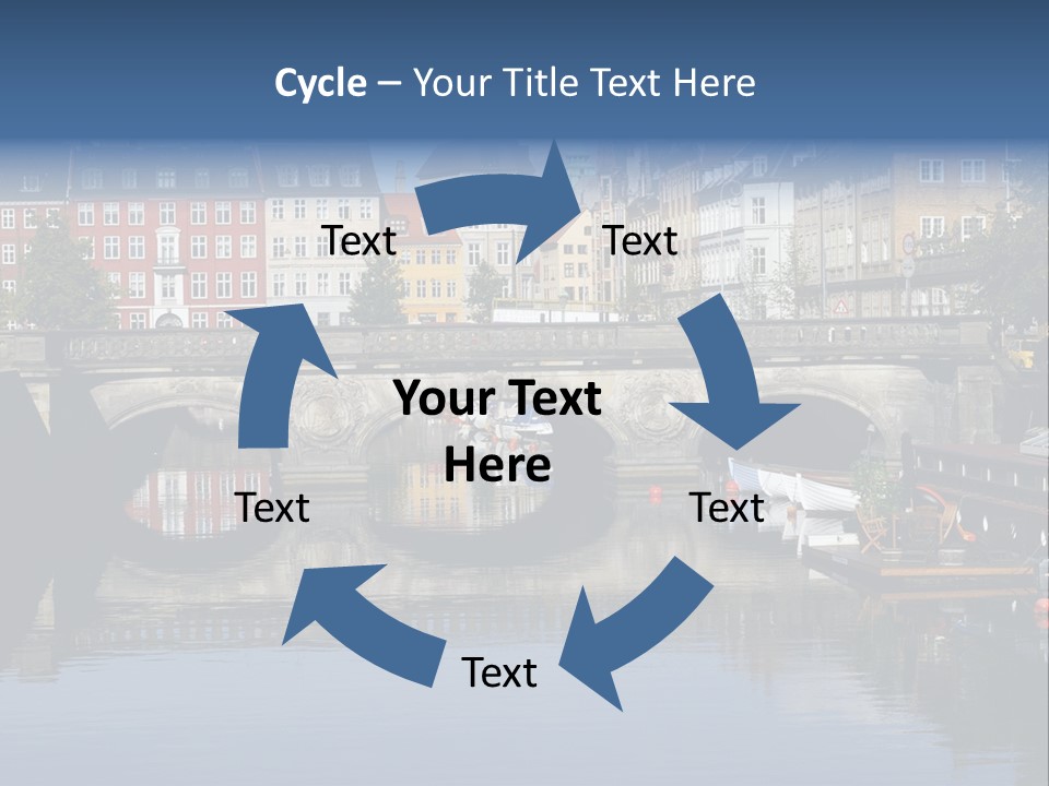 Copenhagen In Denmark PowerPoint Template