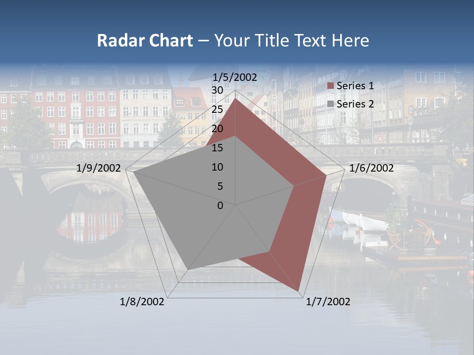 Copenhagen In Denmark PowerPoint Template