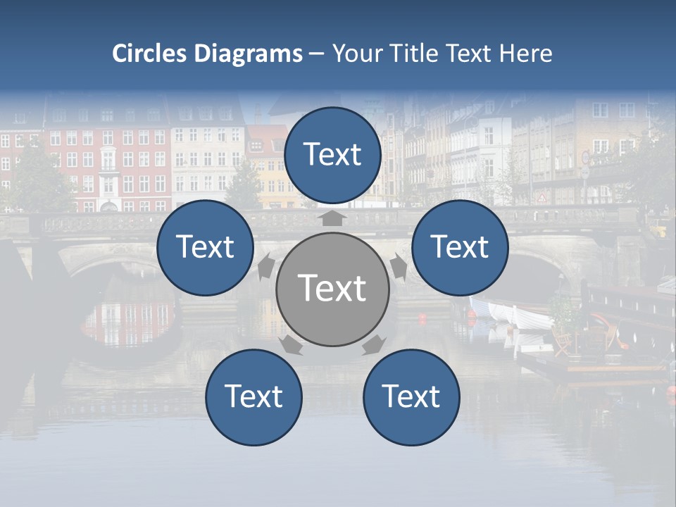 Copenhagen In Denmark PowerPoint Template