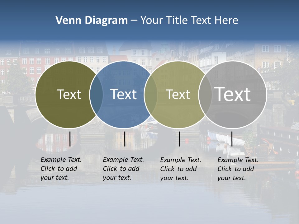 Copenhagen In Denmark PowerPoint Template