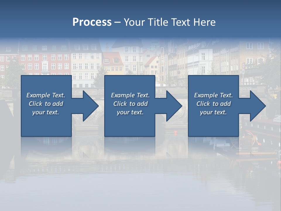 Copenhagen In Denmark PowerPoint Template