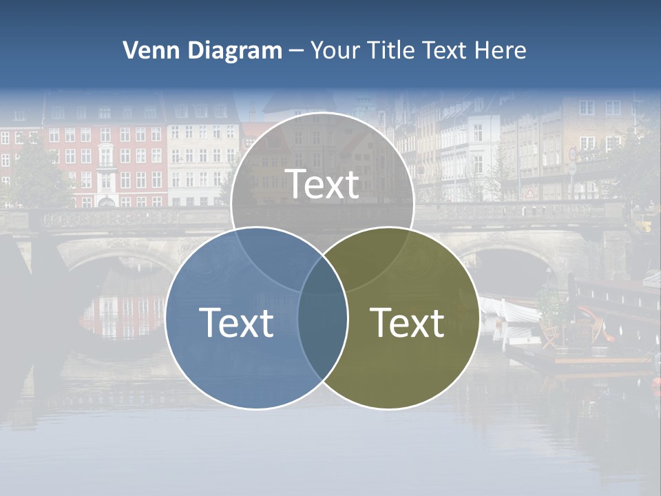 Copenhagen In Denmark PowerPoint Template