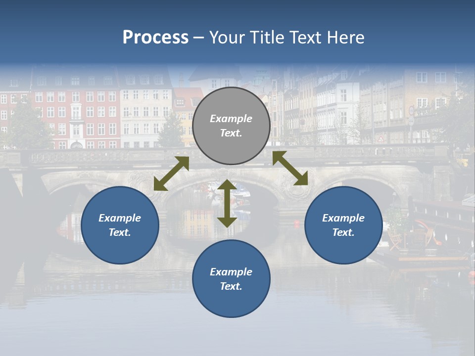 Copenhagen In Denmark PowerPoint Template