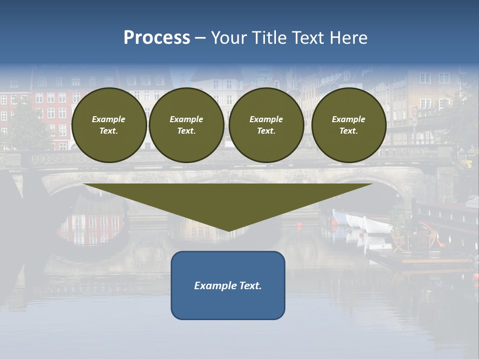 Copenhagen In Denmark PowerPoint Template