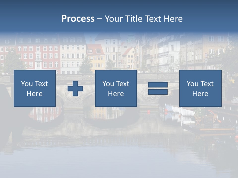 Copenhagen In Denmark PowerPoint Template