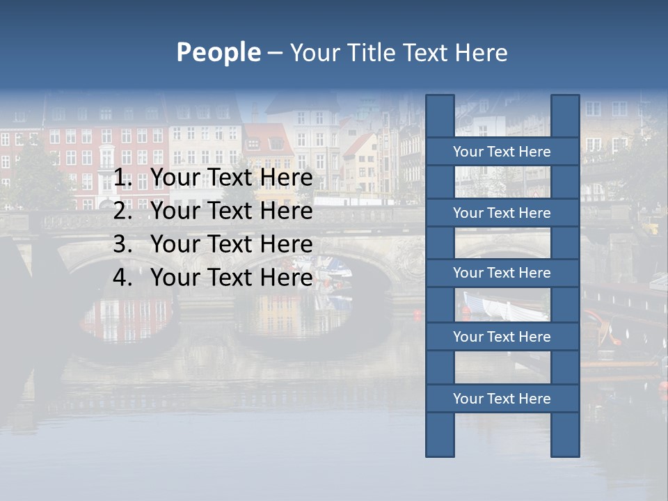 Copenhagen In Denmark PowerPoint Template
