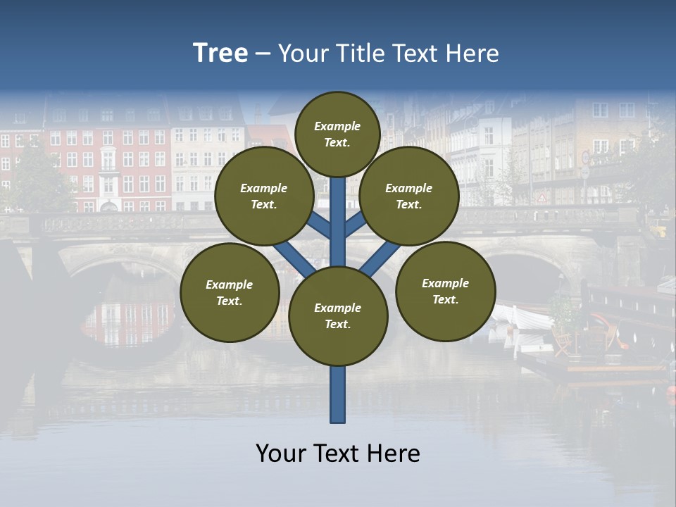 Copenhagen In Denmark PowerPoint Template