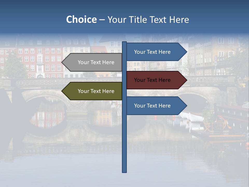 Copenhagen In Denmark PowerPoint Template