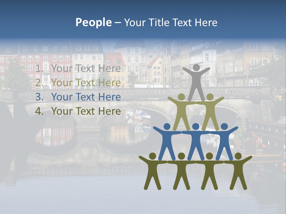 Copenhagen In Denmark PowerPoint Template