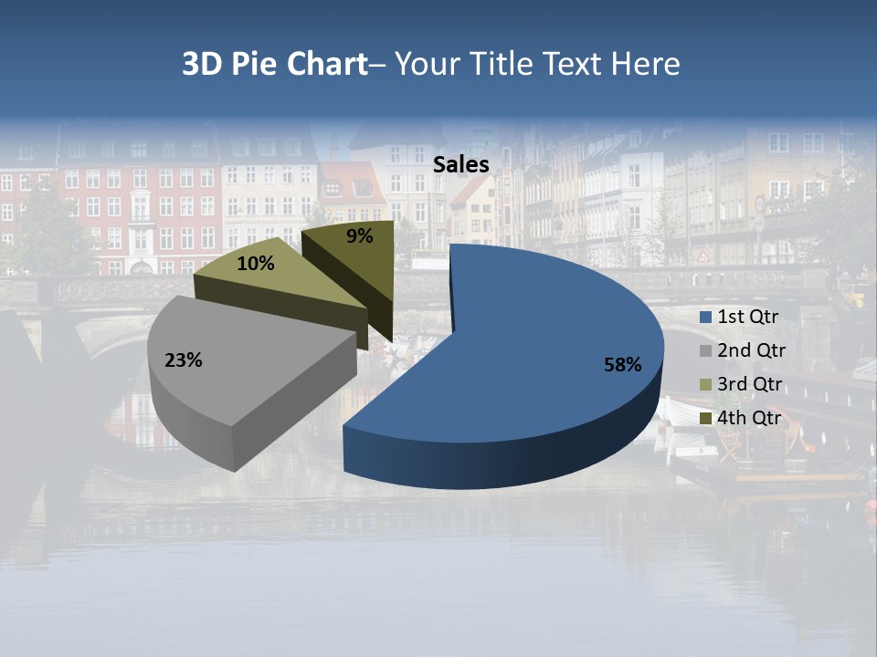 Copenhagen In Denmark PowerPoint Template