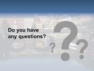 Copenhagen In Denmark PowerPoint Template