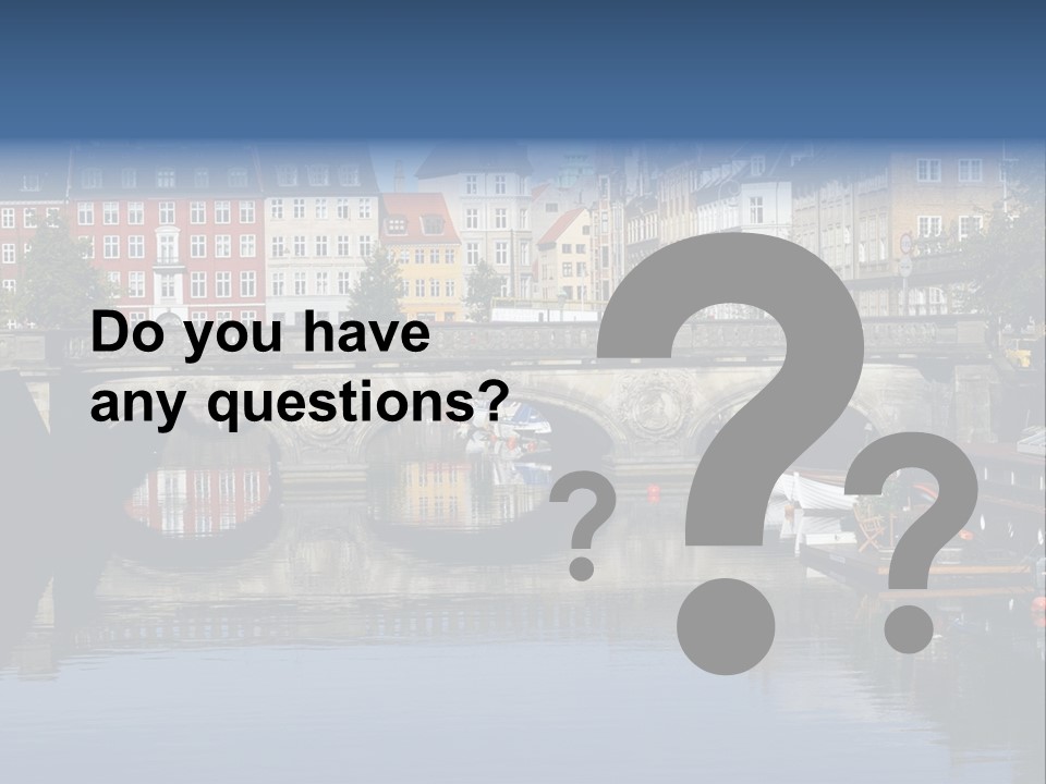 Copenhagen In Denmark PowerPoint Template