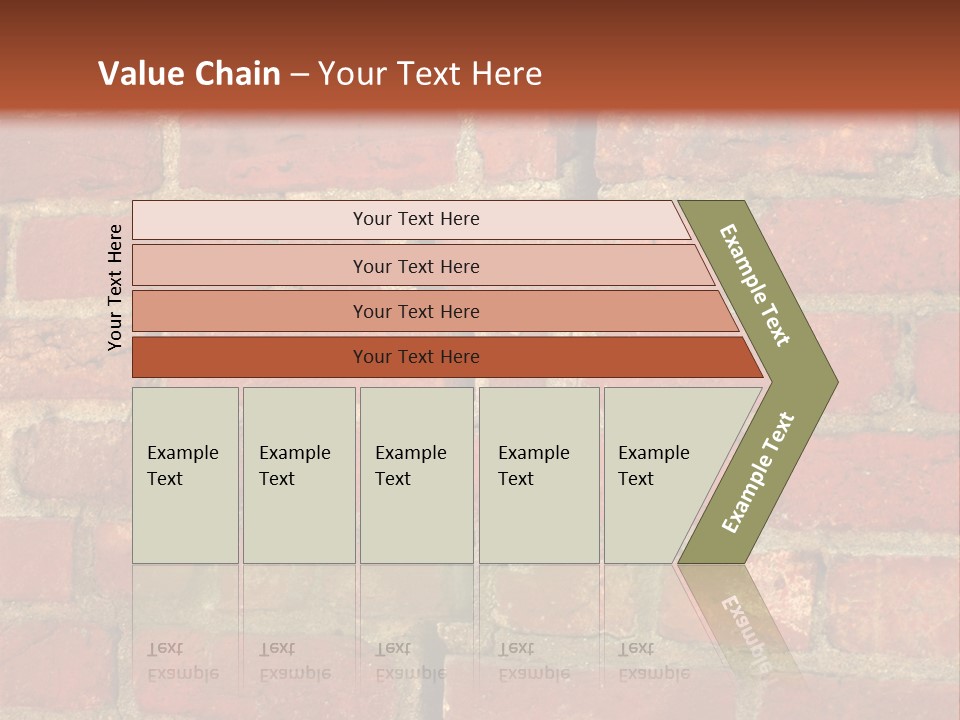 Crack In Brick Wall PowerPoint Template